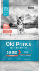 Old Prince Cat Kitten Cordero y Arroz Integral 1Kg
